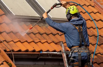 Démoussage et hydrofuge de toiture à Pluvigner